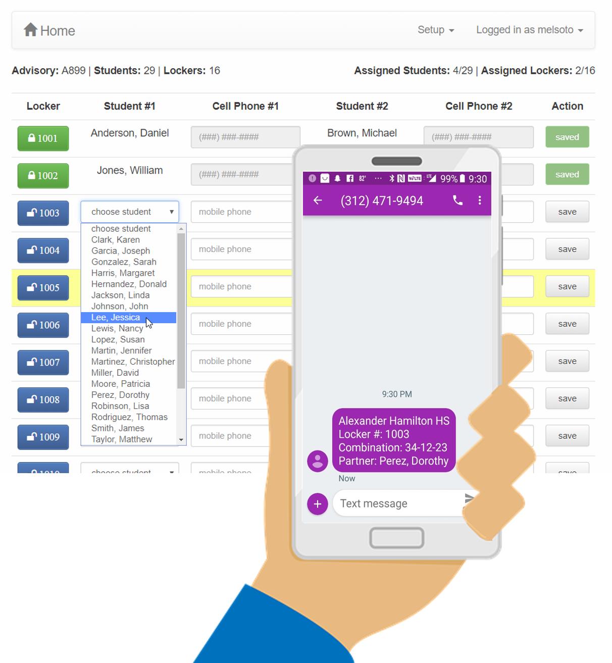 LockerPort Screenshot